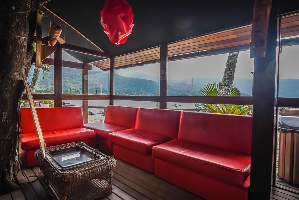 Aquario Pousada Hostel - Night Club イーリャ・グランデ エクステリア 写真