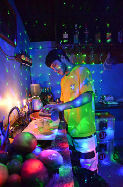 Aquario Pousada Hostel - Night Club イーリャ・グランデ エクステリア 写真